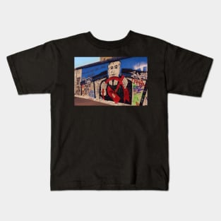 Berlin Wall Graffiti Kids T-Shirt